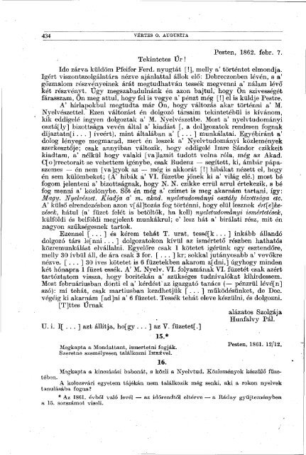 Nyelvtudományi közlemények 65. kötet (1963)