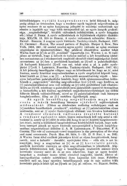 Nyelvtudományi közlemények 71. kötet (1969) - MTA ...