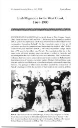 Irish Migration to the West Coast, 1864-1900 - New Zealand Journal ...