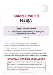 91596 Sample Excellence Exemplar - NZQA