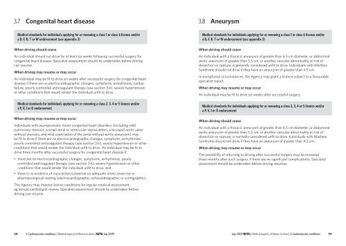 Medical aspects of fitness to drive a guide for medical practitioners