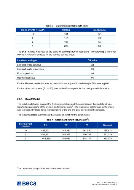 2. Mangatawa catchment consents for earthworks, storm water ...