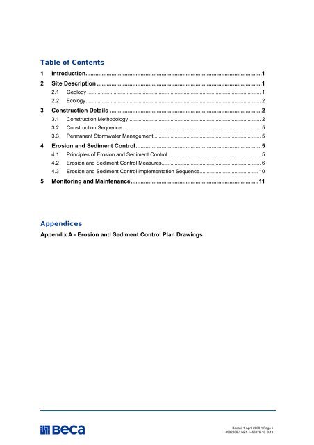 2. Mangatawa catchment consents for earthworks, storm water ...