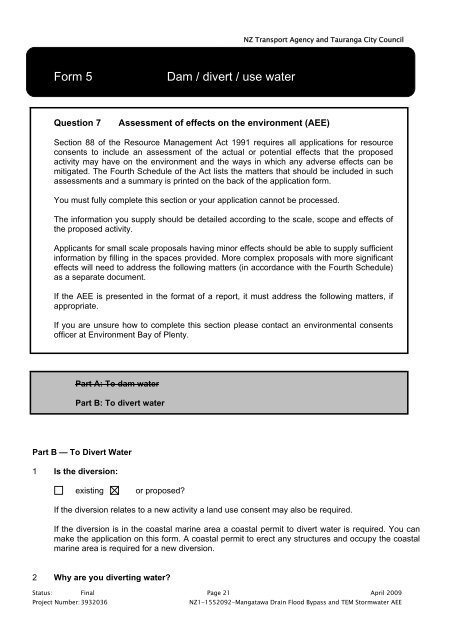 2. Mangatawa catchment consents for earthworks, storm water ...