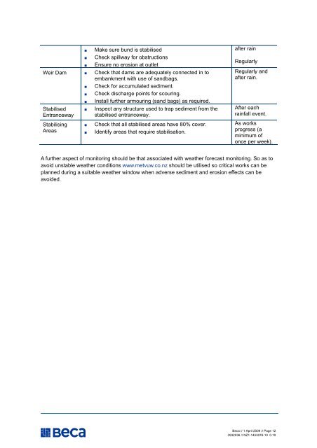 2. Mangatawa catchment consents for earthworks, storm water ...