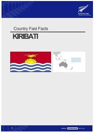 KIRIBATI - New Zealand Trade and Enterprise