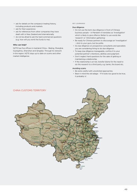 Navigating China Guide (2012) - New Zealand Trade and Enterprise