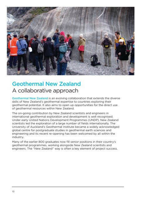 NZ's geothermal opportunity - New Zealand Trade and Enterprise