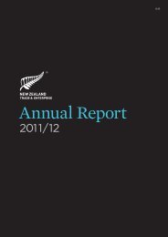 Annual Report 2011 / 12 - New Zealand Trade and Enterprise