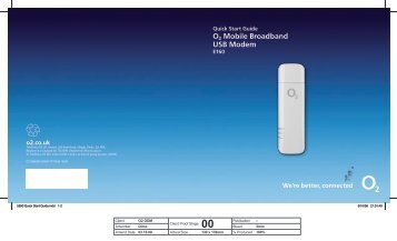 Ã¸ Mobile Broadband USB Modem - O2