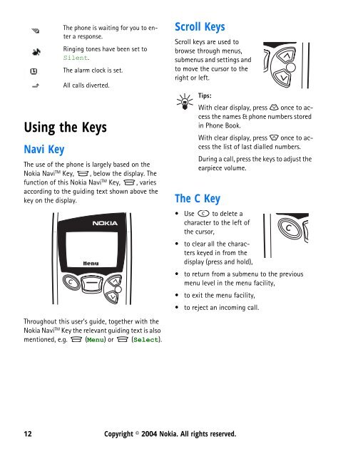 User's Guide for Nokia 5110