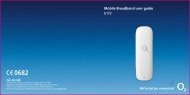 o2.co.uk Mobile Broadband user guide E173