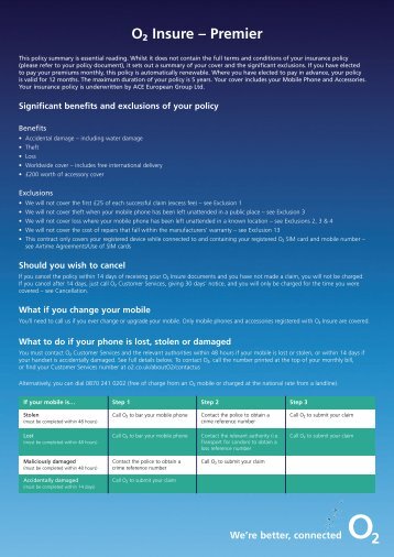 1540 Insure Premier Leaflet - O2