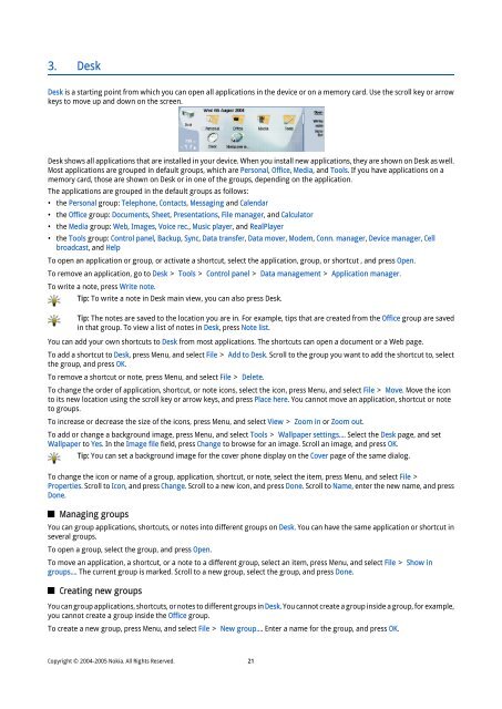 PDF Nokia 9500 Communicator User Guide