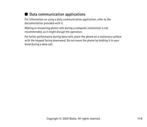 PDF Nokia 8800 User Guide