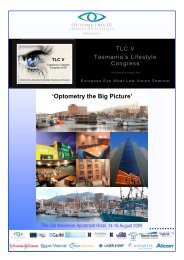 TLC V - Optometrists Association Australia NSW/ACT Division