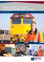 Rail Workers Medical Standards PDF - Optometrists Association ...