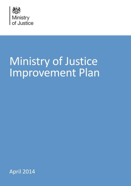 moj-improvement-plan-april-2014