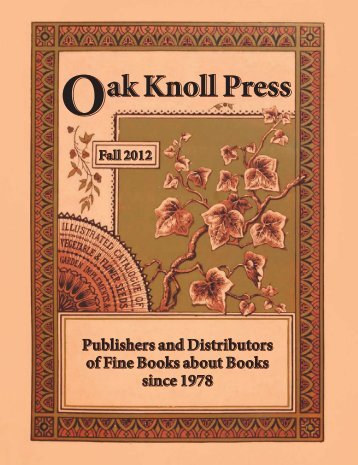 Download Printable PDF (3.48 MB) - Oak Knoll Books