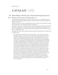 CATALAN - Oak Knoll Books