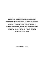 L'Associazione Italiana Panificatori Assipan Confcommercio ...