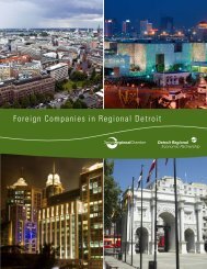 Foreign Companies in Regional Detroit - Oakland University