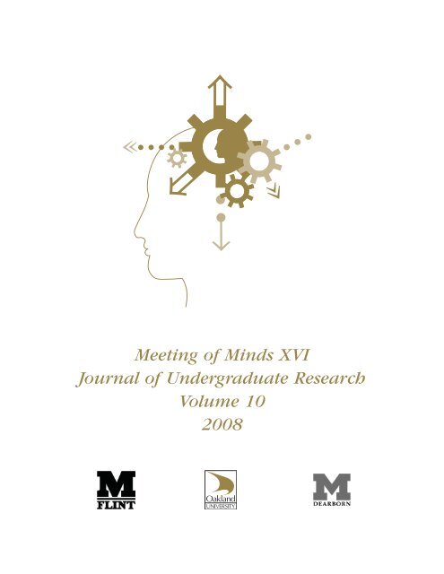 Meeting of Minds XVI Journal of Undergraduate Research Volume ...