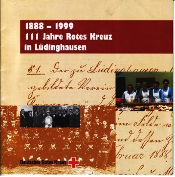 DRK inLuedinghausen 111 Jahre (1999)