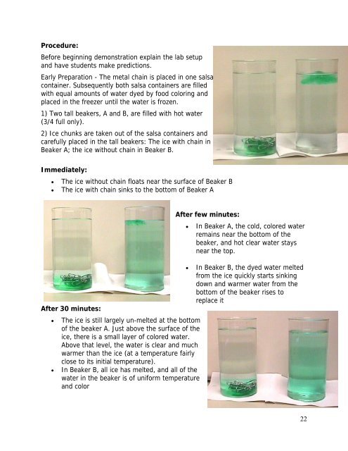 Phase changes of water - Oakland Schools