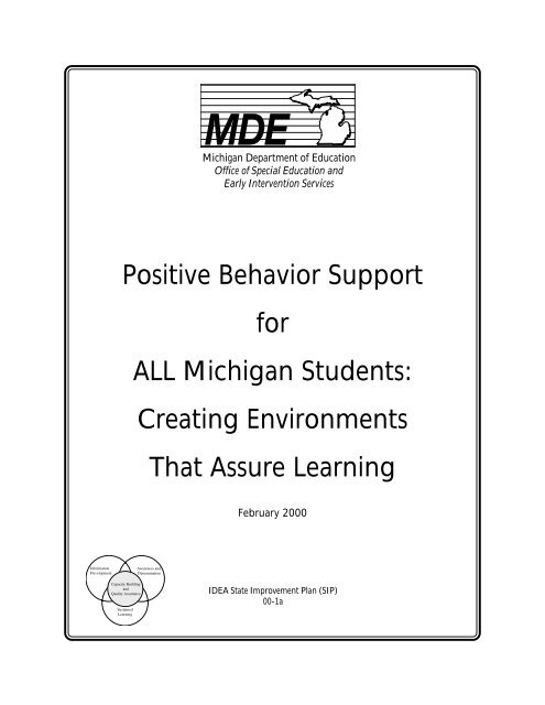 Positive Behavior Support for ALL Michigan ... - Oakland Schools