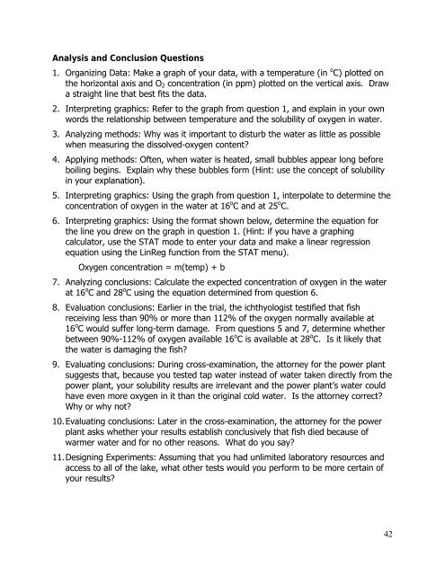 Kinetic Molecular Theory Gas Laws - Oakland Schools