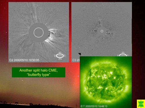 Halo CMEs - lasco