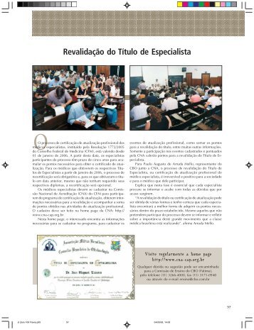 PÃ¡ginas 57-66 - Conselho Brasileiro de Oftalmologia
