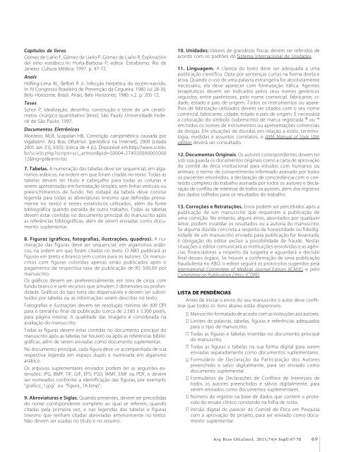 5 A 8 / SET - Conselho Brasileiro de Oftalmologia