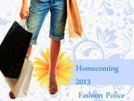 homecoming dress code - Oakleaf High School