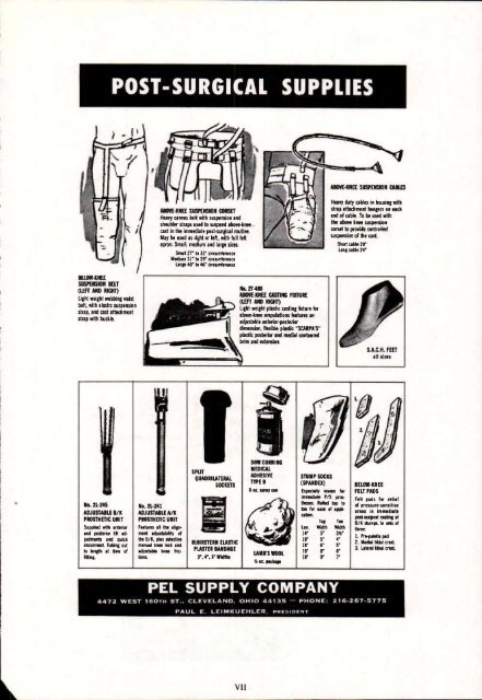 Orthotics and Prosthetics