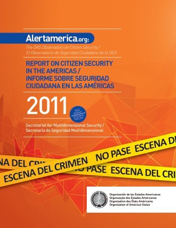 Informe sobre Seguridad Ciudadana en las AmÃ©ricas 2011