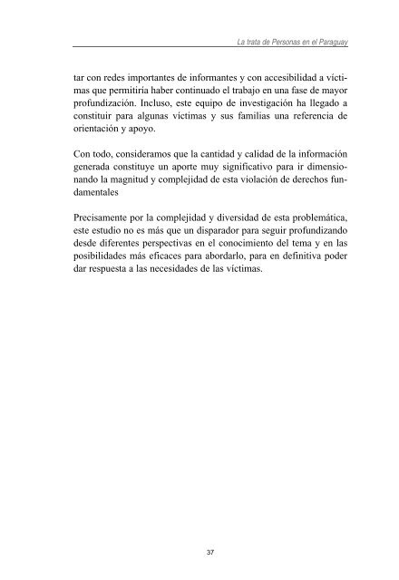 La trata de personas en el Paraguay: DiagnÃ³stico ... - OAS