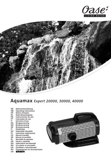 Aquamax Expert 20000, 30000, 40000