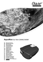 AquaMax Eco Twin 20000/30000 - Oase Teichbau