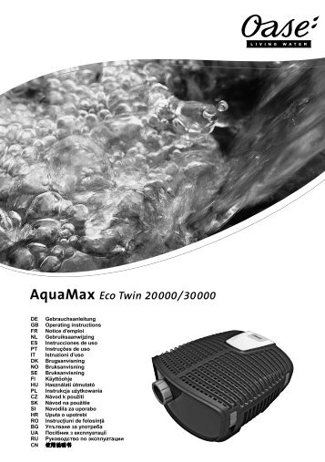 AquaMax Eco Twin 20000/30000 - Oase Teichbau