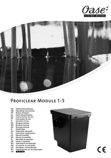 Proficlear Module 1-5 - Oase Teichbau