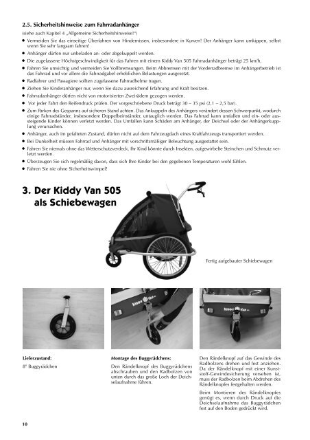 Kiddy Van 505 - Fahrrad Kaiser GmbH