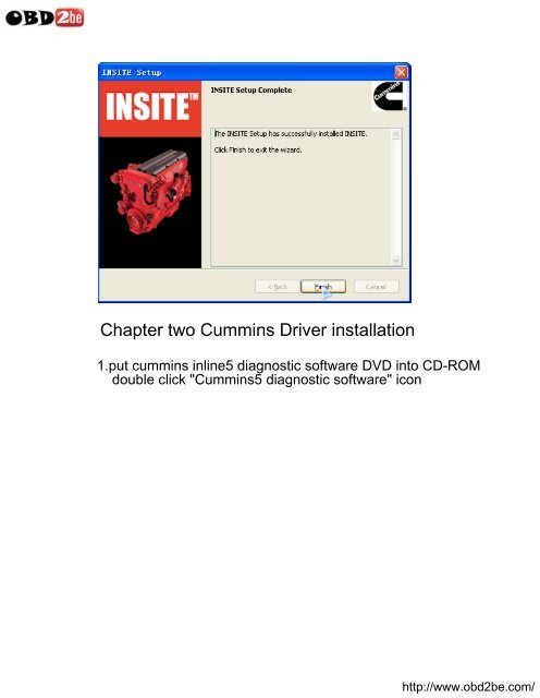 Cummins Insite setup manual - Obd2be.com