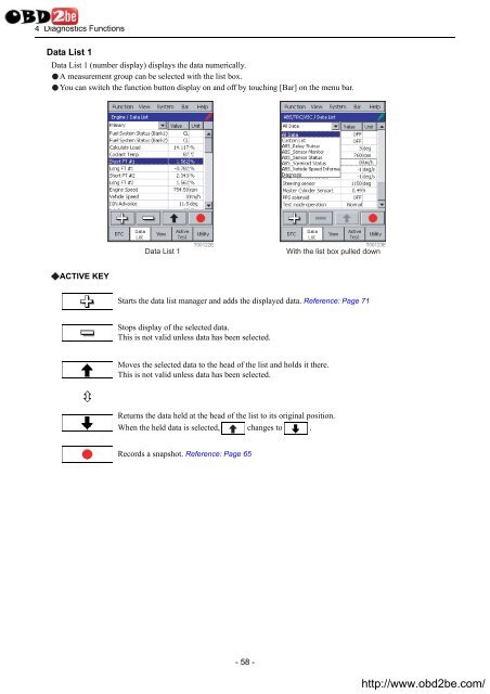 TOYOTA Intelligent Tester User Manual - Obd2be.com