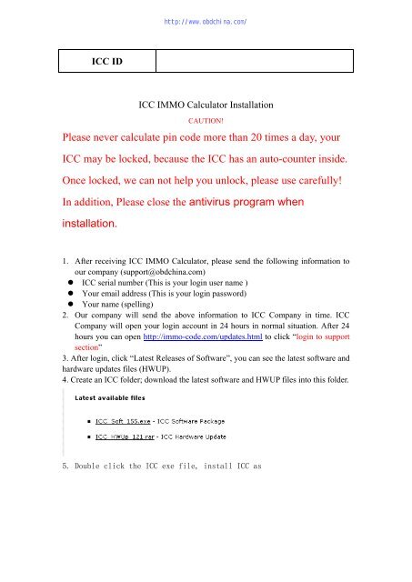 Download ICC user instructions.pdf - OBD China