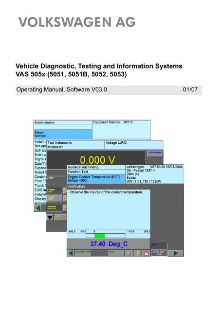 Vehicle Diagnostic, Testing and Information Systems ... - OBD China