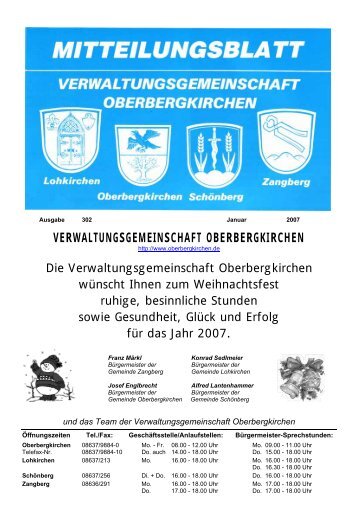 Lohkirchen - Verwaltungsgemeinschaft Oberbergkirchen