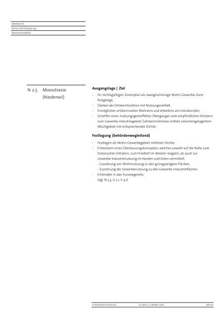 Richtplanung - Gemeinde Oberbüren