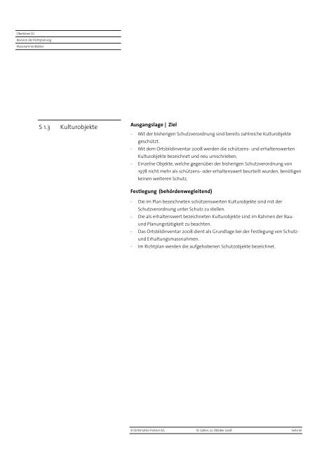 Richtplanung - Gemeinde Oberbüren